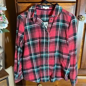 Skylar and Jade flannel